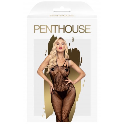 Боди-комбинезон с цветочным кружевом Penthouse Dirty Mind S/L