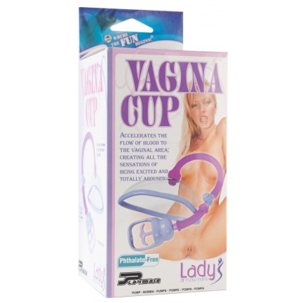 Большая вагинальная помпа Vagina Cup