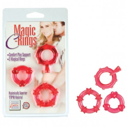 Колечки красные Magic C-Rings