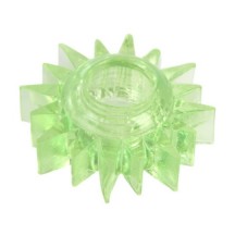 Эластичное зеленое кольцо для эрекции Toyfa