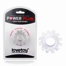 Эрекционное прозрачное кольцо Power Plus Cock Ring
