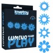 Click to see more details on Набор из 4 светящихся в темноте эрекционных колец Lumino Play Набор из 4 светящихся в темноте эрекционных колец Lumino Play