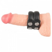 Эрекционное кольцо из искусственной кожи Zado Cock Ring