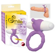 Smile Кольцо для пениса с вибрацией Loop фиолетовое