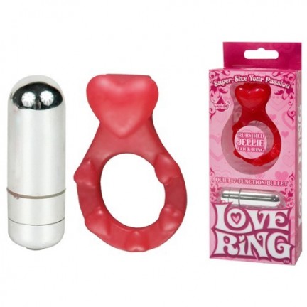 Эрекционное кольцо The Love Ring Red