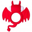 Click to see more details on Эрекционное виброкольцо Jos Cocky Devil красного цвета Эрекционное виброкольцо Jos Cocky Devil красного цвета