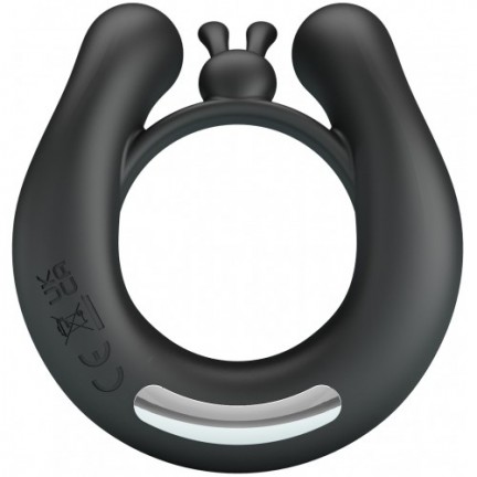 Перезаряжаемое эрекционное вибро-кольцо Vibrant Penis Ring Dahlia