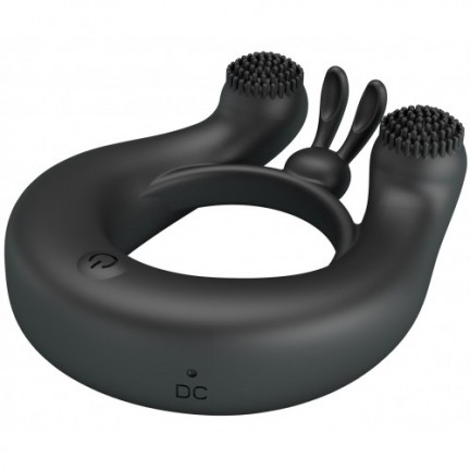 Перезаряжаемое эрекционное вибро-кольцо Vibrant Penis Ring Dahlia