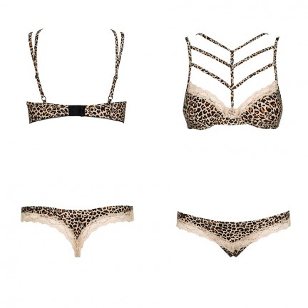 Оригинальный эротический комплект Obsessive Jungirl set S/M Оригинальный эротический комплект Obsessive Jungirl set S/M