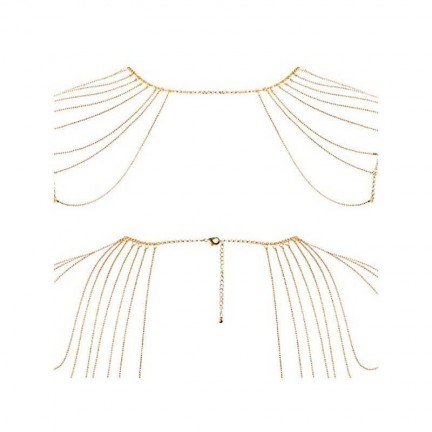 Бикини-цепочка Bijoux Magnifique Chain Shoulders Back Jewelry Gold золотая