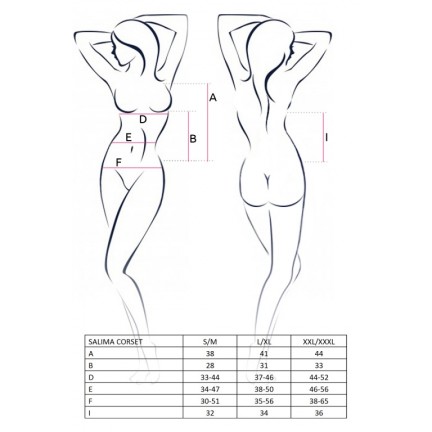 Корсет Salima XXL/XXXL Корсет Salima XXL/XXXL