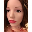 Кукла для секса с вибрацией с каштановыми волосами 3D Face Love Doll