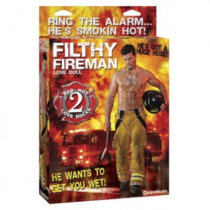 Кукла для секса Filthy Fireman Love Doll