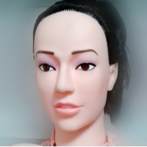Любовная кукла-брюнеточка с реалистичными попкой и киской