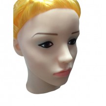 Кукла для секса с вибрацией 3D Face Love Doll блондинка