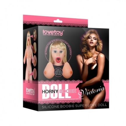 Кукла для секса с пышной грудью и открытым ротиком Boobie Super Love Doll