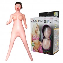 Секс кукла с тремя отверстиями Finnish Girl