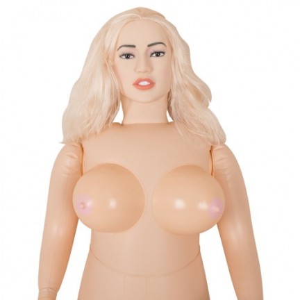 Надувная секс кукла Juicy Jill с анатомическим лицом и конечностями