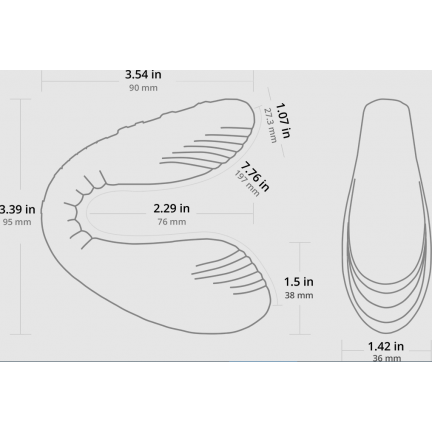 Многофункциональный смарт-стимулятор для пар Lovense Dolce Quake Многофункциональный смарт-стимулятор для пар Lovense Dolce Quake