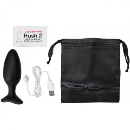 Анальная смарт-пробка Lovense Hush 2 М диаметр 4,4 см Анальная смарт-пробка Lovense Hush 2 М диаметр 4,4 см