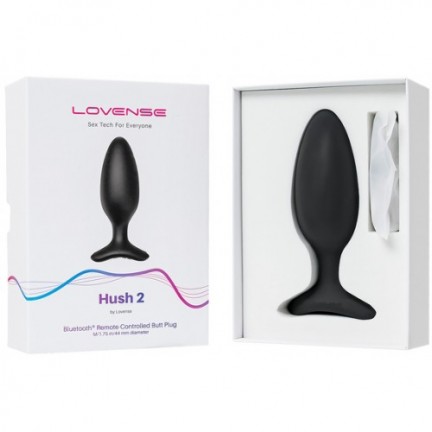 Анальная смарт-пробка Lovense Hush 2 М диаметр 4,4 см Анальная смарт-пробка Lovense Hush 2 М диаметр 4,4 см
