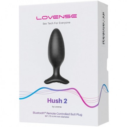 Анальная смарт-пробка Lovense Hush 2 М диаметр 4,4 см Анальная смарт-пробка Lovense Hush 2 М диаметр 4,4 см