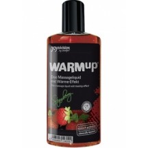 Разогревающее массажное масло WARMup со вкусом клубники съедобное 150 мл