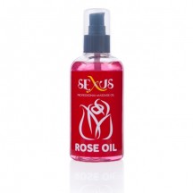 Массажное масло с ароматом розы Sexus Rose Oil 200 мл