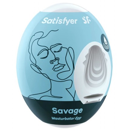 Мастурбатор яйцо Satisfyer Masturbator Egg Savage