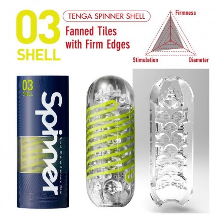 Мастурбатор Tenga Spinner Shell