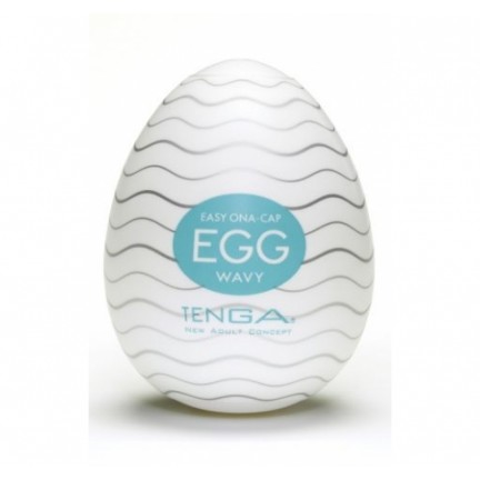 Мастурбатор яйцо Tenga Egg Wavy