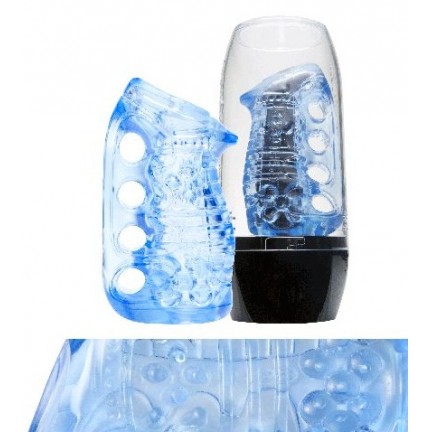 Мастурбатор Fleshlight Fleshskins Grip Blue Ice