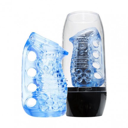 Мастурбатор Fleshlight Fleshskins Grip Blue Ice