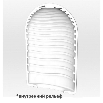 Карманный мастурбатор Tenga Pocket - Wave Line