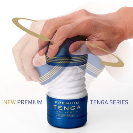 Мастурбатор Tenga Premium Rolling Head Cup Мастурбатор Tenga Premium Rolling Head Cup
