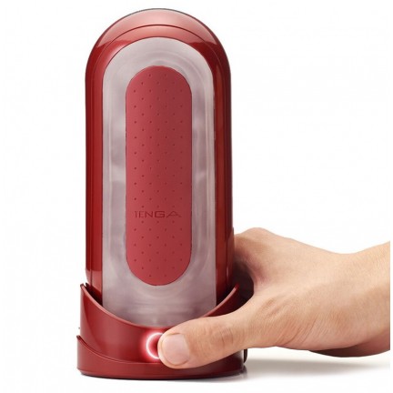 Мастурбатор с подогревом Tenga Flip Zero Red Warming