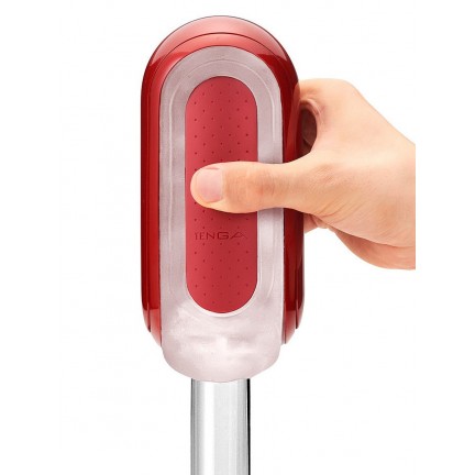 Мастурбатор с подогревом Tenga Flip Zero Red Warming