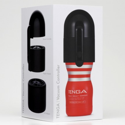 Мастурбатор Tenga Deep Throat с вакуумной насадкой Vacuum Controller