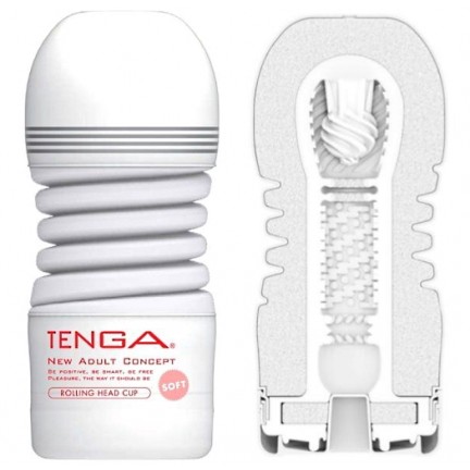 Мастурбатор Tenga Rolling Head Cup Gentle