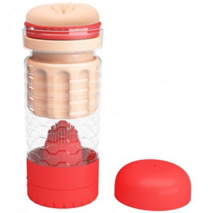 Мульти-скоростной мастурбатор-вагина в колбе Theresa