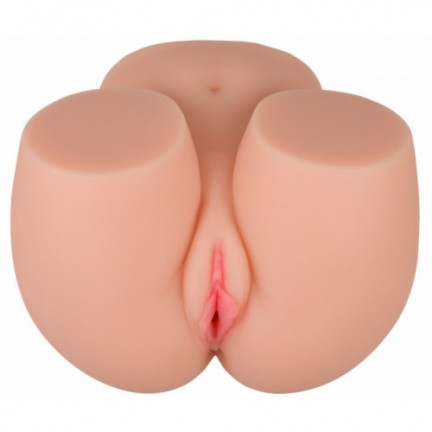 Реалистичный вибро-мастурбатор с функцией всасывания и звуковым сопровождением Satisfaction Cutie Lush