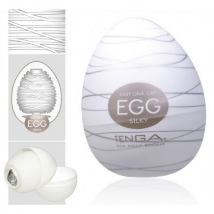 Мастурбатор яйцо Tenga egg Silky