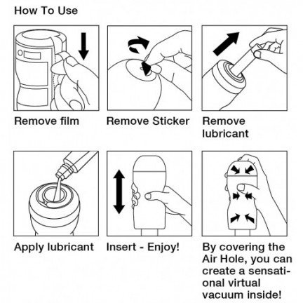 Вакуумный мастурбатор Tenga Vacuum Cup