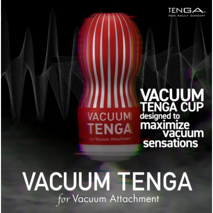 Вакуумный мастурбатор Tenga Vacuum Cup