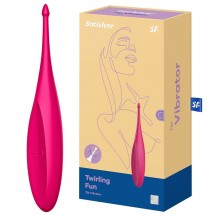 Точечный вибростимулятор Satisfyer Twirling Fun фуксия