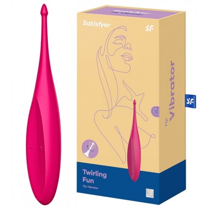 Точечный вибростимулятор Satisfyer Twirling Fun фуксия