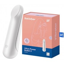 Мини вибратор Satisfyer Ultra Power Bullet 3 белый