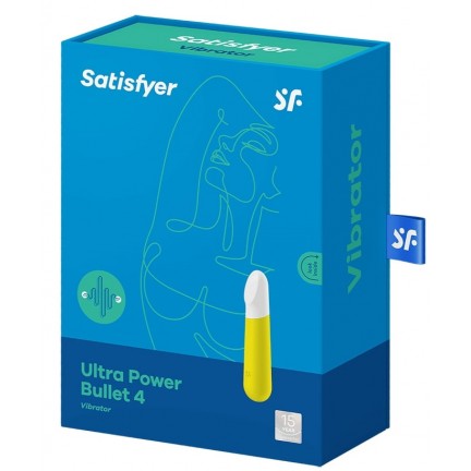 Мини вибратор Satisfyer Ultra Power Bullet 4 желтый