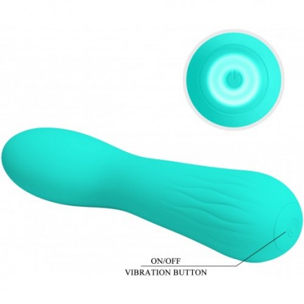 Перезаряжаемый мини-вибратор Pretty Love Faun мятный