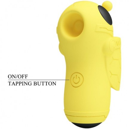 Насадка на палец Pretty Love Magic Bee с вакуумно-волновой стимуляцией